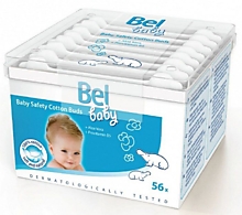 Bel Baby safety buds - безопасные детские ватные  палочки , 56 шт.