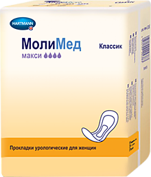 MoliMed Classic maxi - МолиМед Классик макси - Урологические прокладки, 28 шт. (RUS) НДС 10%