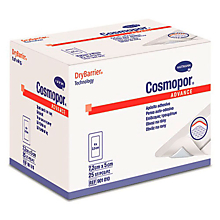 COSMOPOR Advance - Самокл. повязки с технологией DryBarrier: 15 х 8 см; 25 шт.